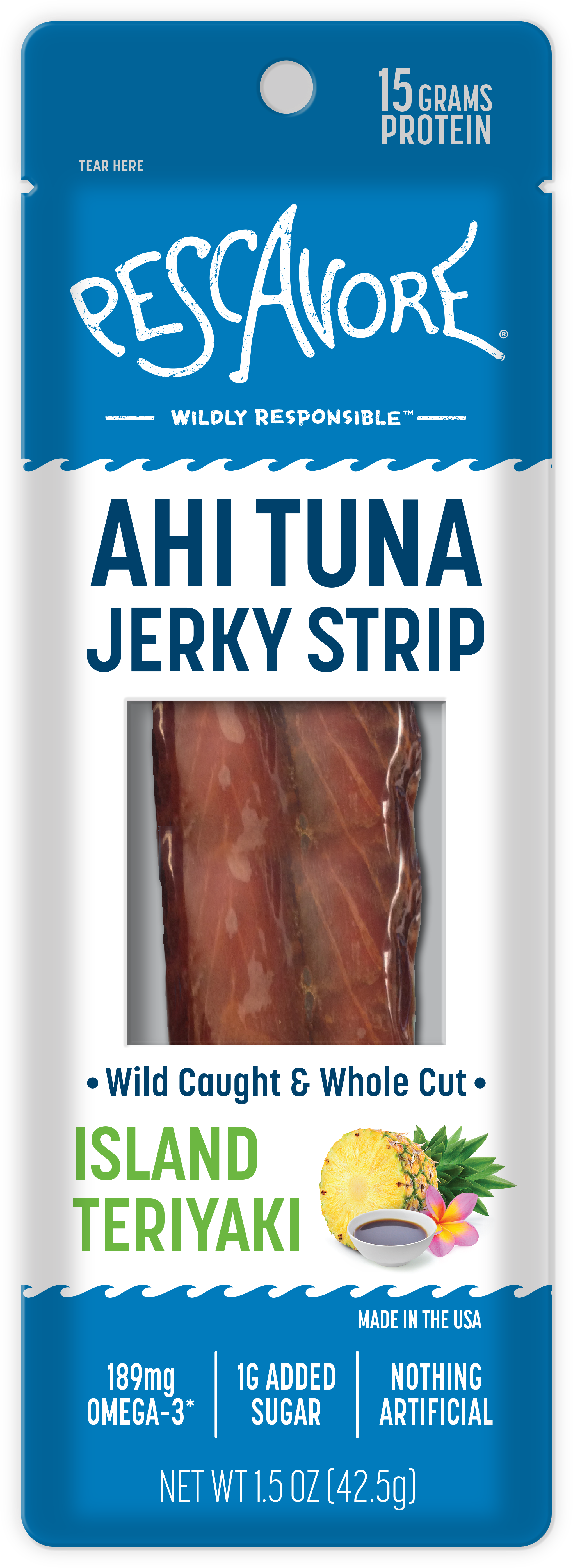 Locally Made Ahi Tuna Jerky Collection Pescavore